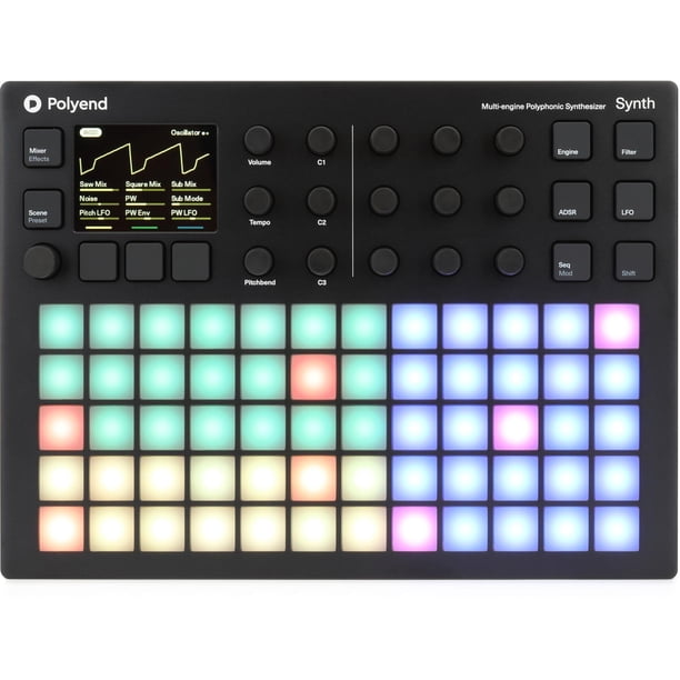 Synth Polyend Sintetizador multiengine polifónico de 8 voces con pads