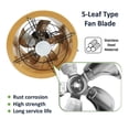 thumbnail image 4 of INTSUPERMAI 220V Industrial Exhaust Fan Cylinder Pipe Fan Wall Mounted, 4 of 8