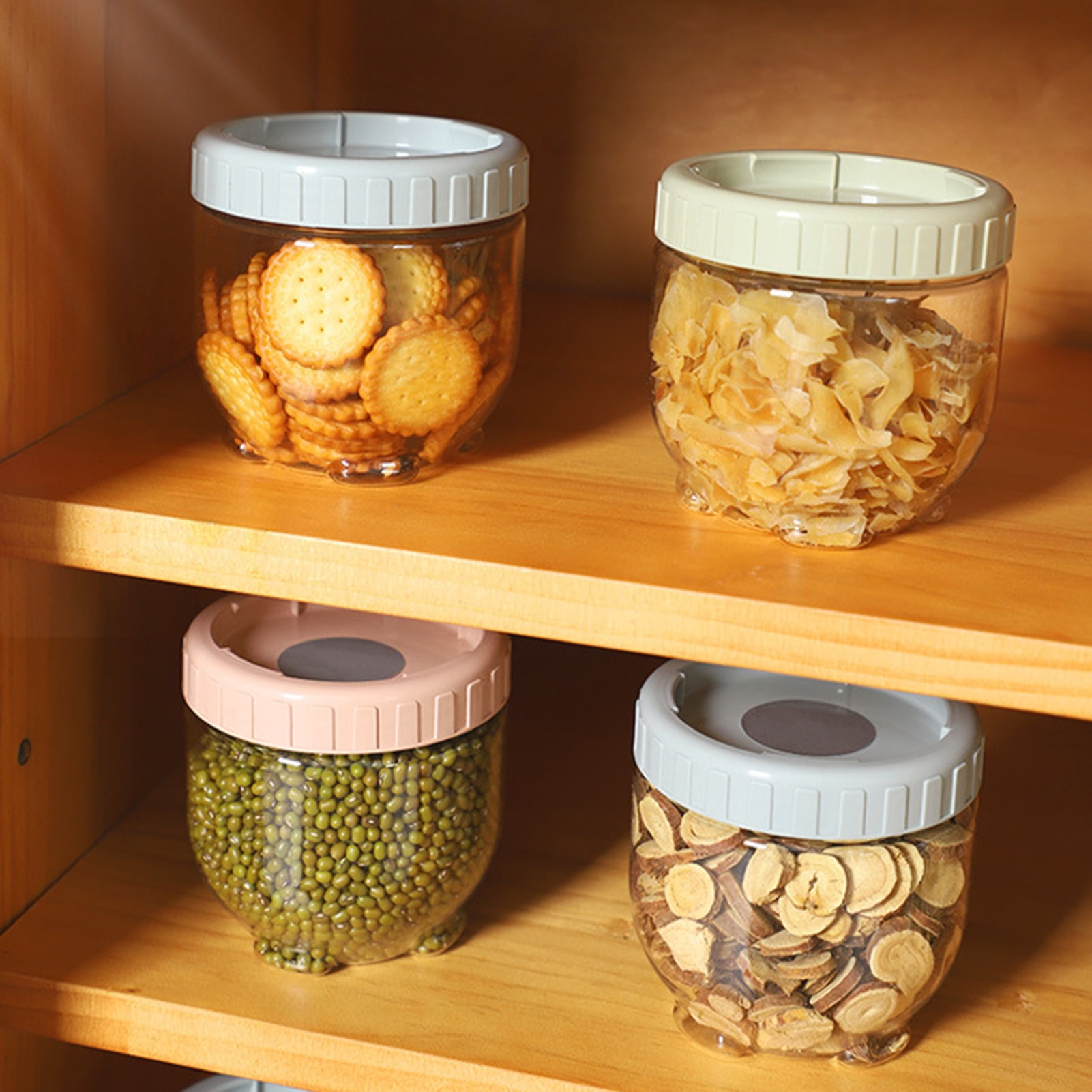 AVUX Food Storage Bins with Colander Airtight and Leak Proof