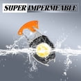 thumbnail image 5 of HIBIBUD Orange Keychain Light,Multitool with Quick Release Flashlight for Camping&Emergency, 5 of 7