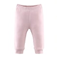 thumbnail image 4 of The Peanutshell Baby Pants for Girls 5 Pack Pink White Floral Stars, 4 of 8