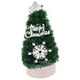 thumbnail image 2 of Árbol de Navidad en miniatura a escala 1/12, manualidades, escenografía, juegos de simulación, miniaturas Plata, 2 of 9