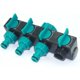 thumbnail image 1 of Dispensador de agua de 4 vías, divisor de manguera, conector de manguera de jardín, conector Y, separador de agua del grifo, 1 of 5
