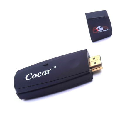 Miracast Dongle, Cocar Upgraded 5G Smart Phone Mirroring Adapter, Faster Wifi Wireless TV Streaming Media Share Videos Live Camera Music for iPhone Airplay / iPad / Android to TV Monitor (Best Wifi Cast Dongle)