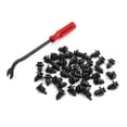 thumbnail image 1 of Unique Bargains 40pcs Plastic Rivets Push-type Bumper Fender Clips w Fastener Remover for Honda, 1 of 6