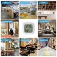 thumbnail image 4 of Humidity Meters, Wall Indoor Thermometer Cellar Office Wall Temperature Meters Indoor Temperature Meters Thermometer Wall Thermometer Meters Office Thermometer Qisuo Indoor Mount Or, 4 of 6