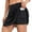 Black, variant on Women Tennis Skirts Inner Shorts Elastic Sports Skorts With Pockets Long Denim Skirts for Women plus Womens Long Winter Size 12 Ladies Skirt Suit Polyester Table Skirt Pleated Tennis White XXL
