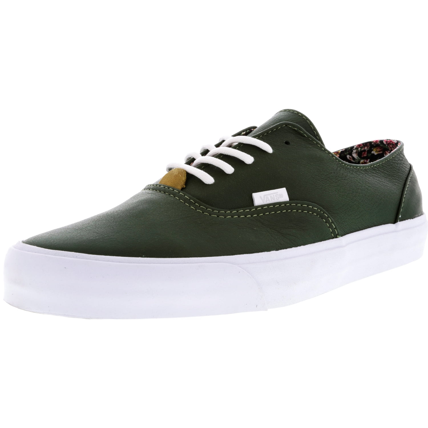 vans era dark green
