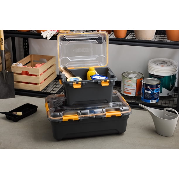 Ezy Storage Bunker 75L | Heavy-duty boxes for retail - Walmart