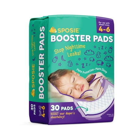 Sposie Diaper Booster Pads - 30 count