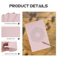 thumbnail image 3 of FOMIYES 10Ud Bloques De Goma Rosa Portátiles Para Tallado Manual Con Acabado Liso Para Trabajos Decorativos, 3 of 8
