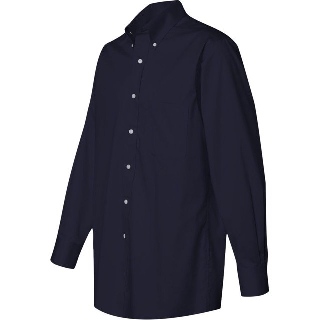 Van Heusen - Camisa de sarga de manga larga, Army S Van Heusen Camisa de vestir