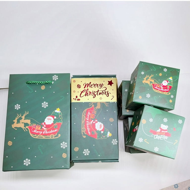 Merry Christmas Surprise Gift Box Explosion for Money, Christmas Creating  The Most Surprising Gift, Unique Folding Bouncing Red Envelope Gift Box  Suitable for Women Men Kids Red Christmas 