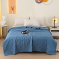 thumbnail image 2 of Deeceymbur Summer Cooling Quilt Multicolor Lightweight Breathable Washable Air Conditioner Comforter Bedspread, 2 of 5