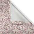 thumbnail image 4 of Ambesonne Leopard Valance Pack of 2, Exotic Animal Skin Print, 42"X12", Pink Warm Taupe, 4 of 5