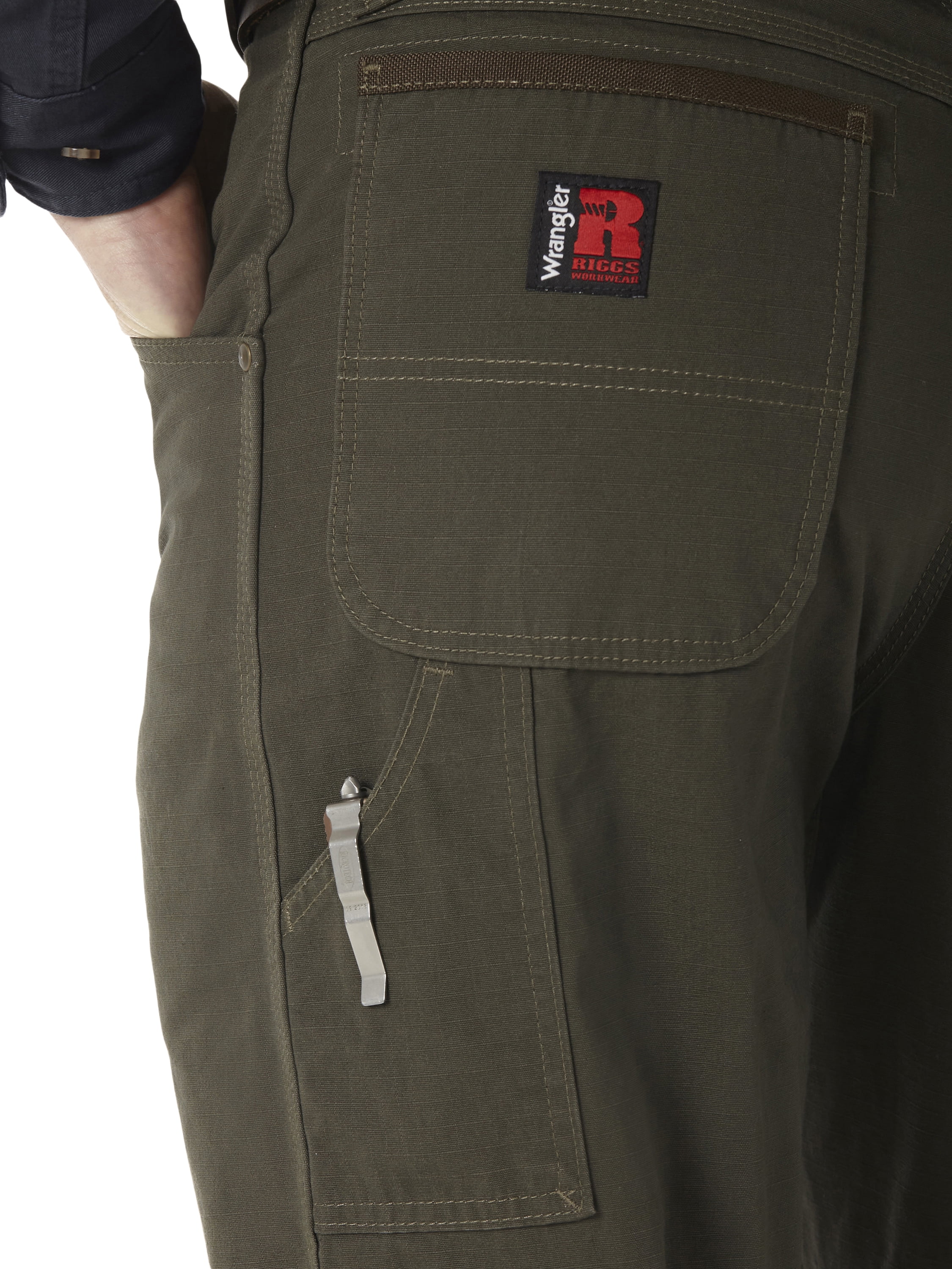 Wrangler® Men's and Big Men's Riggs Carpenter Pant with Tool Pocket (Sizes 30-60)