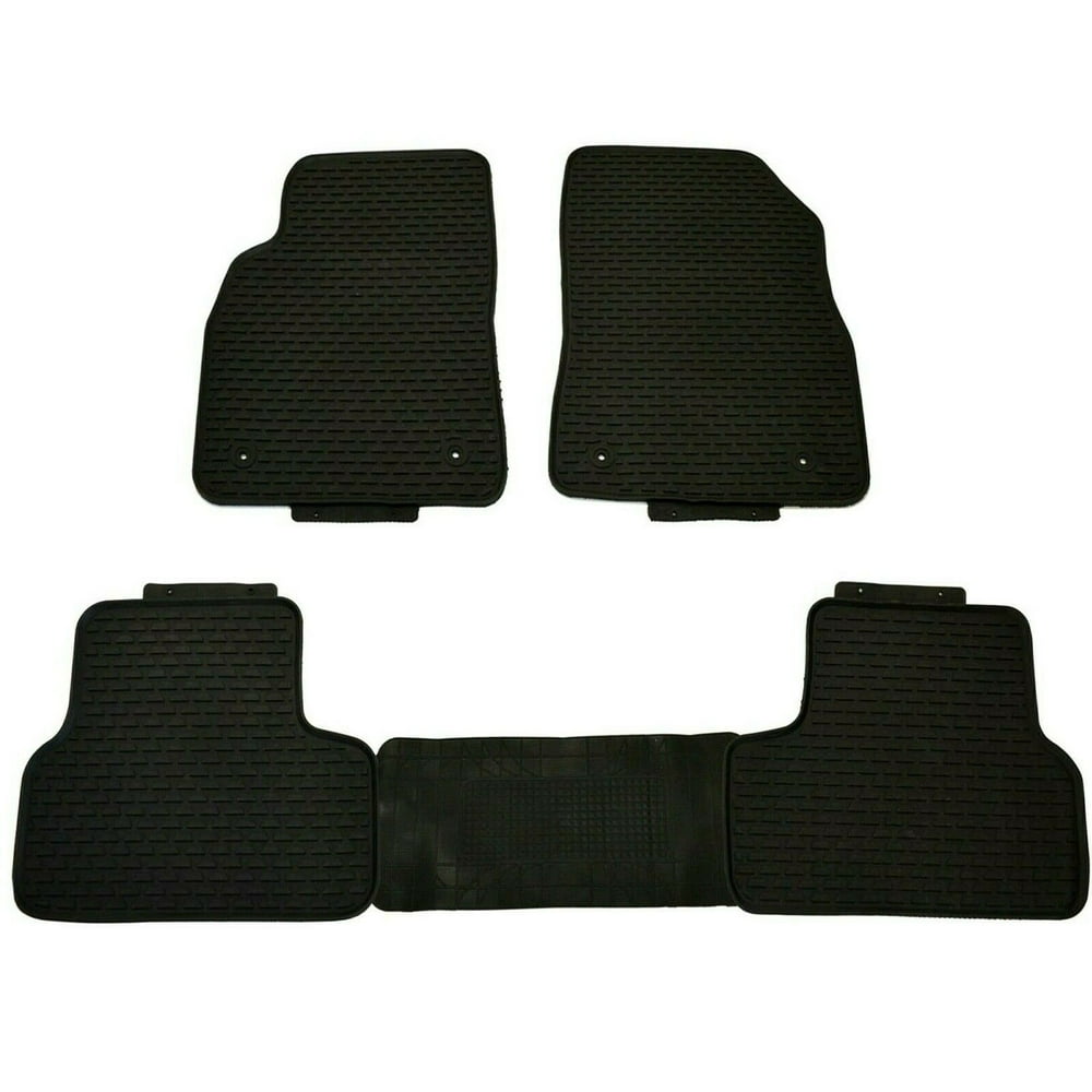 All Weather Floor Mats for 20122015 Chevy Cruze Rubber Mats Walmart