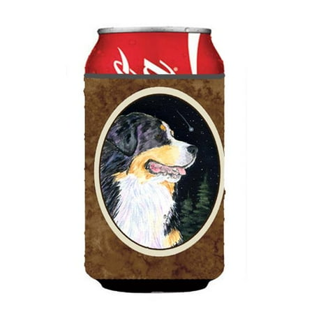 

Starry Night Bernese Mountain Dog Can Or bottle sleeve Hugger - 12 oz.