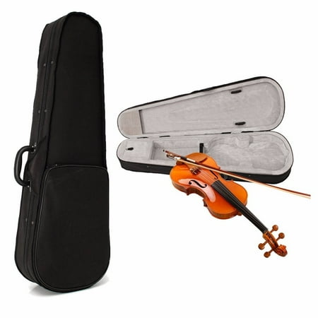 Backpack Bible Cover - Black Carry Case Backpack Bag Hand Case Protect For 4/4 Violin violin case cover Full Size