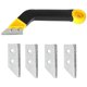 thumbnail image 1 of Grout Removal Tool Set for Tile Cleaning with Angled Design Non-Slip Handle in Assorted Color for Home Improvement 1 Set, 1 of 2