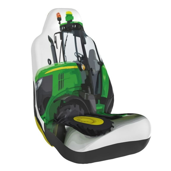Vsdgher big farm tractor for Automotive Seat Covers for Cars Trucks and SUVs, Universal Fit Anti-Slip Bucket Seat Protector for Cars,Vehicle Seat Protector for Front Seats