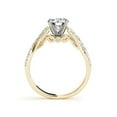 thumbnail image 3 of Pompeii 1 1/4 Ct Diamond Engagement Ring Wedding Band Set 14k Yellow Gold (H/I,I1-I2), 3 of 4