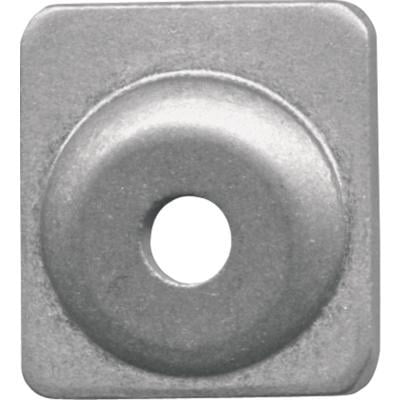 Woodys ANG-3775-B Angled Digger Aluminum Backing Plates - 5/16in. - Natural (96pk.)