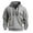 Gray, variant on WREESH Men's Winter Cargo Hoodie Quarter Zip Pullover Tactical Athletic Hooded Sweatshirt for Hiking Outdoor Black