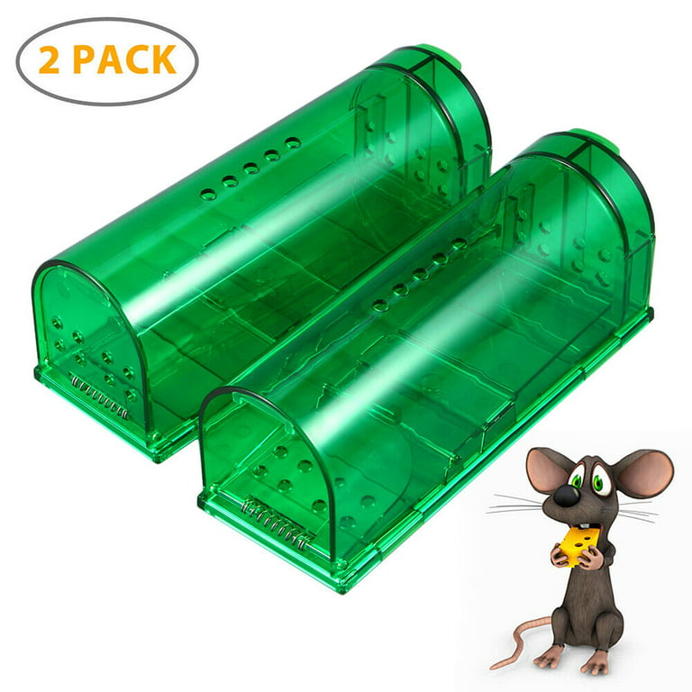 Jahy2Tech Humane Mouse Traps Indoor for Home Live Mouse Trap for House Rat  Traps Indoor Outdoor Live Catch No Kill for Small Rodent Voles Hamsters