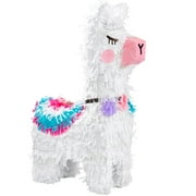 YA OTTA PINATA Party City Llama Pinata, Holds up to 2 Pounds of Filler, Features an Adorable Llama with a Blanket and Pom-Poms