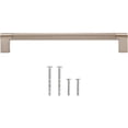 thumbnail image 3 of Stone Harbor Hardware Urban Cabinet Pull, 192 Millimeters, Satin Nickel, 3 of 3
