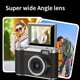 thumbnail image 5 of 48MP Vlogging Camera with 180° Flip Screen, HD Digital Camera for YouTube Live Stream, 8X Zoom, Compact Point & Shoot for Beginners Travel, 5 of 13