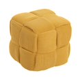 thumbnail image 4 of Reposapiés pequeño, antideslizante, estable, moderno, protege el suelo de madera, reposapiés, taburete bajo para entrada, apartamento, guardería, sofá Amarillo, 4 of 8
