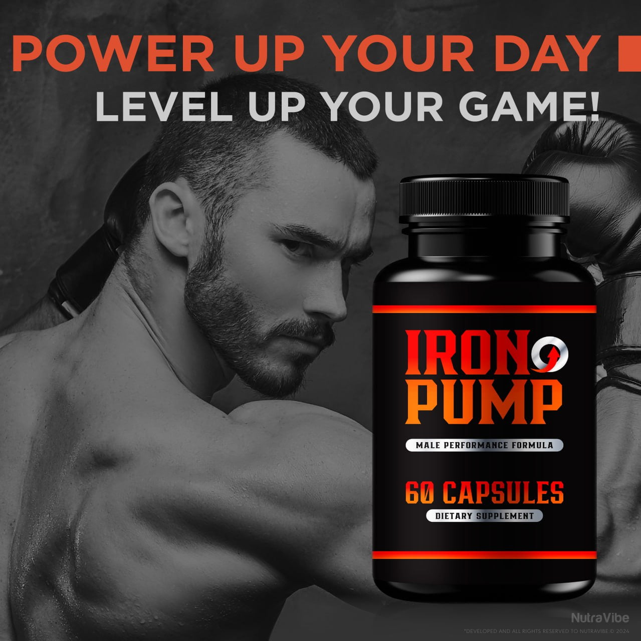 (3 Pack) Iron Pump Pills, Iron Pump Up Dietary Supplement, Complete Daily Formula for Wellness and Peak Performance, Advanced Formula Capsules, Iron Pump Reviews (180 Capsules)