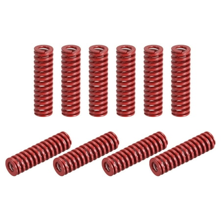 

Die Spring 20 Pack 14mm OD 50mm Long Spiral Stamping Medium Load Die Springs Red