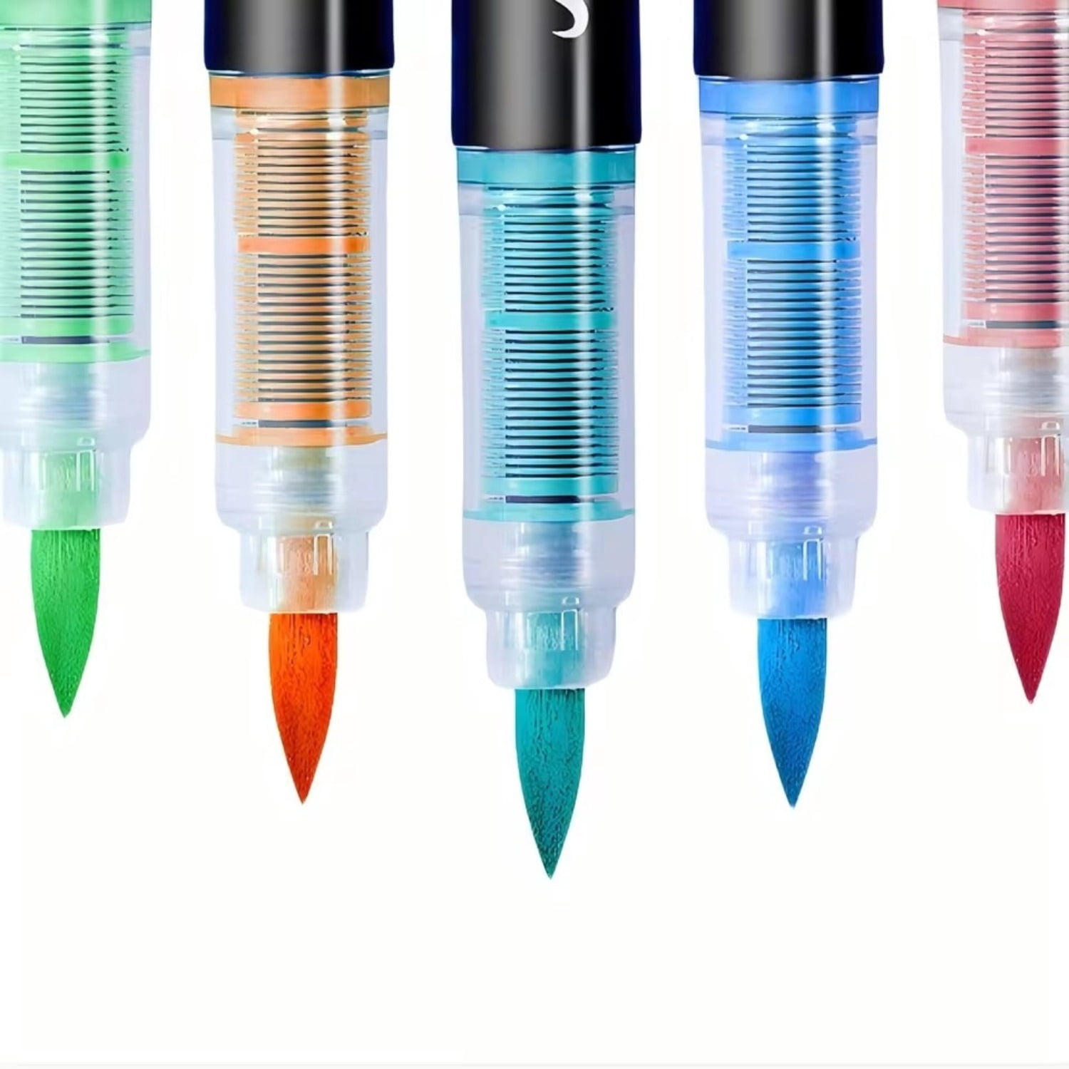 12-60 Colors Direct Liquid Acrylic Paint Marker Sets Professional Drawing Soft Brush Tip Pens Art Supplies Back To Art studio