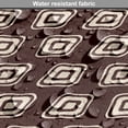 thumbnail image 5 of Geometric Dog Crate Cover, Concentric Surreal Squares Motifs Abstract Symbols Warm Tone Backdrop, Easy to Use Pet Kennel Cover for Dogs, 35" x 23" x 27", Seal Brown Champagne, by Ambesonne, 5 of 6