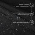 thumbnail image 4 of Propane Tank Cover, Gas Bottle Full Cover With Drawstrings, Heavy Duty Waterproof Windproof Anti-uv 210d Oxford Gas Tank Cover, Gas Cylinder Cover, Fi, 4 of 5