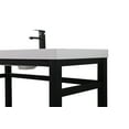 thumbnail image 7 of Elegant Kitchen and Bath 48 inch ADA compliant Single bathroom metal vanity in black, 7 of 7