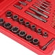thumbnail image 3 of Juego de brocas extractoras de tornillos de acero al cromo vanadio, Extractor de tornillos dañados con caja de transporte, 49 Uds., 3 of 8