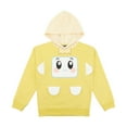 thumbnail image 4 of LankyBox Boxy Long Sleeve Boy's Yellow Cosplay Hoodie-3T, 4 of 7