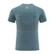 thumbnail image 5 of Ceisia Men's Solid Color Linen Blend T-shirt Short Sleeve Round Neck Loose Fit Casual Daily Tee Tops Dark Blue XXL Gifts, 5 of 7