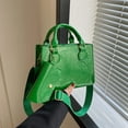 thumbnail image 4 of Nueva moda retro simple cuero artificial pequeño bolso cuadrado de dos piezas bolso de hombro tipo bandolera para mujer, 4 of 5