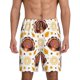 thumbnail image 1 of Fotbe Fall Turkey Pantalones Cortos de Pijama para Hombre, Ropa de Dormir, Pantalones de Pijama Cortos para Hombre-Large, 1 of 6