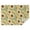 Green Sunflower Pattern, variant on Black Sunflower White Daisy Pattern Rectangle Tablecloth 60"x84",Waterproof Polyester Rectangle Table Cloth, Wipeable Spillproof Polyester Tablecloth for Dining, Camping, Indoor and Outdoor