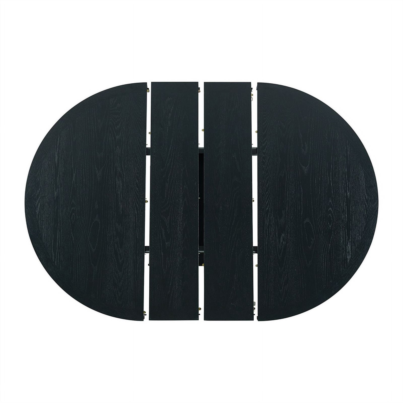 Picket House Furnishings Mara Oval Dining Table in Black