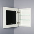 thumbnail image 2 of 13x16 White Picture Frame Medicine Cabinet by Fox Hollow Furnishings, 2 of 2