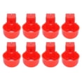 thumbnail image 2 of Taza De Agua Para Pollo, Cuenco De Plástico Para Beber Para Aves De Corral, Instalación Sencilla Y Resistente Extraíble De 8 Piezas Para Granja, 2 of 7