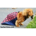 thumbnail image 2 of Barkertime Red Argyle Dog Drag Bag - Made in USA, 2 of 10