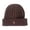 Brown, variant on Unisex Lambswool Skullie Cap Beanie Hat Wool/Nylon One Size, Green